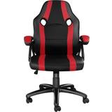 Fabric Gaming Chairs tectake Benny Gaming Chair - Black/Red