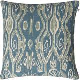 Chhatwal & Jonsson Ikat Madras Cushion Cover Blue (50x50cm)