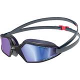 Purple Swim Goggles Speedo Hydropulse Mirror