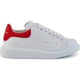 Alexander McQueen Women Shoes Alexander McQueen Oversized Sneaker W - White/Lust Red