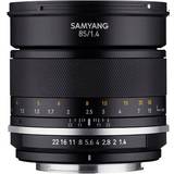 Samyang Canon EF Camera Lenses Samyang MF 85mm F1.4 MK2 for Canon EF