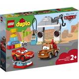 Pixar Cars Building Games Lego Duplo Cars Lightning Mcqueens Race Day 10924
