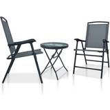 vidaXL 3054571 Bistro Set, 1 Table incl. 2 Chairs