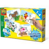 SES Creative Colouring Books SES Creative Colouring with Water Farm Animals