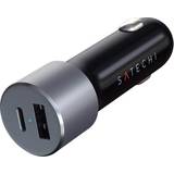 Cell Phone Chargers - Silver Batteries & Chargers Satechi 72W Type-C PD Car Charger