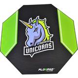 Florpad Codewise Unicorns Gamer Floor Mat - Black/Green