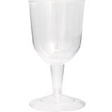 Plastic Wine Glasses - Wine Glass 16.2cl 8pcs