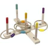 Wooden Toys Ring Toss Wooden Ring Game