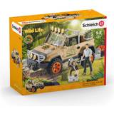 Monkeys Play Set Schleich 4x4 Vehicle with Winch 42410
