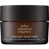 Enzymes - Night Masks Facial Masks John Masters Organics Overnight Facial Mask with Pomegranate & Moroccan Rose 93g