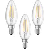 LEDVANCE Light Bulbs LEDVANCE Base RF CLAS B 40 LED Lamp 4W E14 3-pack