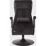 X-Rocker Gaming Chairs X-Rocker Deluxe 4.1 Chenille Pedestal Gaming Chair - Black