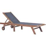 Teak Sun Beds Garden & Outdoor Furniture vidaXL 44668