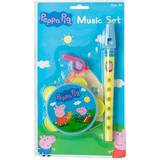 Plastic Toy Tambourines Peppa Pig Musical Set