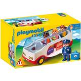 Playmobil Toys on sale Playmobil 1.2.3 Airport Shuttle Bus 6773