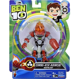 Ben 10 Action Figures Playmates Toys Ben 10 Omni Kix Armor Heatblast