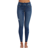 Nylon Jeans Spanx Distressed Ankle Skinny Jeans - Medium Wash
