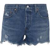 W28 - Women Shorts Levi's 501 Original Shorts - Athens Mid Short/Blue