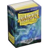 Dragon Shield Board Game Accessories Board Games Dragon Shield Clear Matte 100 Standard Sleeves