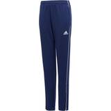 Blue Tracksuits adidas Junior Core 18 Training Pants - Dark Blue/White (CV3994)