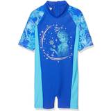 Short Sleeves UV Suits Speedo Disney Frozen All in One - Blue