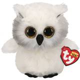 Owl Soft Toys TY Beanie Boos Austin 15cm