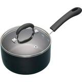 Other Sauce Pans KitchenCraft Master Class Heavy Duty with lid 16 cm