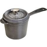 Cast Iron Other Sauce Pans Staub Cast Iron High with lid 1.2 L 14 cm