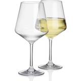 Microwave Safe Wine Glasses Flamefield Savoy White Wine Glass 45cl 2pcs