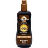 Gel Tan Enhancers Australian Gold Dark Tanning Accelerator Spray Gel with Bronzer 237ml