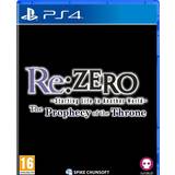 PlayStation 4 Games on sale Re: Zero: Starting Life In Another World - The Prophecy Of The Throne (PS4)