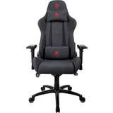 Arozzi Verona Signature Soft Fabric Gaming Chair - Black/Red