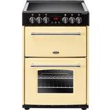 Belling Electric Ovens Ceramic Cookers Belling Farmhouse 60E Beige, Black