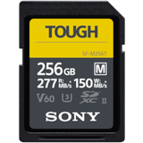 Sony 256 GB Memory Cards Sony Tough SDXC Class 10 UHS-II U3 V60 277/150MB/s 256GB