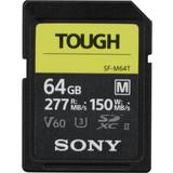 Sony 64 GB Memory Cards Sony Tough SF-M64T SDXC Class 10 UHS-II U3 V60 277/150MB/s 64GB