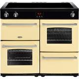 Belling Electric Ovens Cookers Belling Farmhouse 100EI Beige