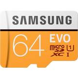 Samsung 64 GB Memory Cards Samsung Evo 2020 microSDXC MP64HA Class 10 UHS-I U3 64GB