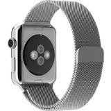 Steel Smartwatch Strap Apple 42mm Milanese Loop
