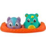 Foxes Bath Toys Playgro Safe To Paddle Light Up Canoe