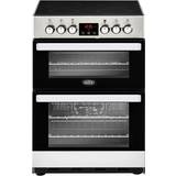 Belling Electric Ovens Ceramic Cookers Belling Cookcentre 60E Stainless Steel
