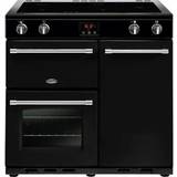 Belling Electric Ovens Induction Cookers Belling Farmhouse 90EI Black