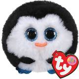 Penguins Soft Toys TY Puffies Waddles Penguin 10cm