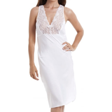 Camille Nightgowns Camille Classic Lace Chemise Full Slip - White