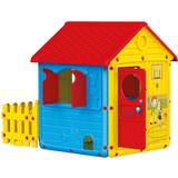 Plastic Playhouse Dolu My First House with Fence