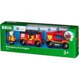 BRIO Toy Trains BRIO Emergency Fire Engine 33811