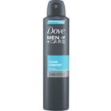 Alcohol Free Body Washes Dove Men+Care Clean Comfort Deo Spray 250ml