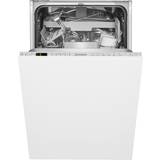 Built Under - Info Light on Floor Dishwashers Indesit DSIO3T224EZ White, Grey