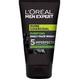 Dermatologically Tested Face Cleansers L'Oréal Paris Men Expert Pure Charcoal Purifying Daily Face Wash 100ml