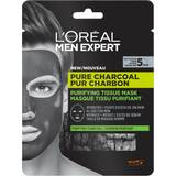 Men - Sheet Masks Facial Masks L'Oréal Paris Men Expert Pure Charcoal Purifying Tissue Mask