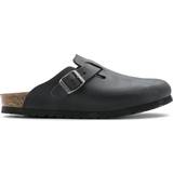 Birkenstock Boston Slippers & Sandals Birkenstock Boston Oiled Leather - Black